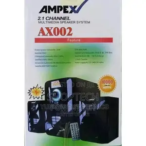 Ampex AX002 Subwoofer With BT