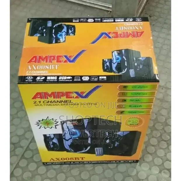 2.1ch Ampex Subwoofer With BT.