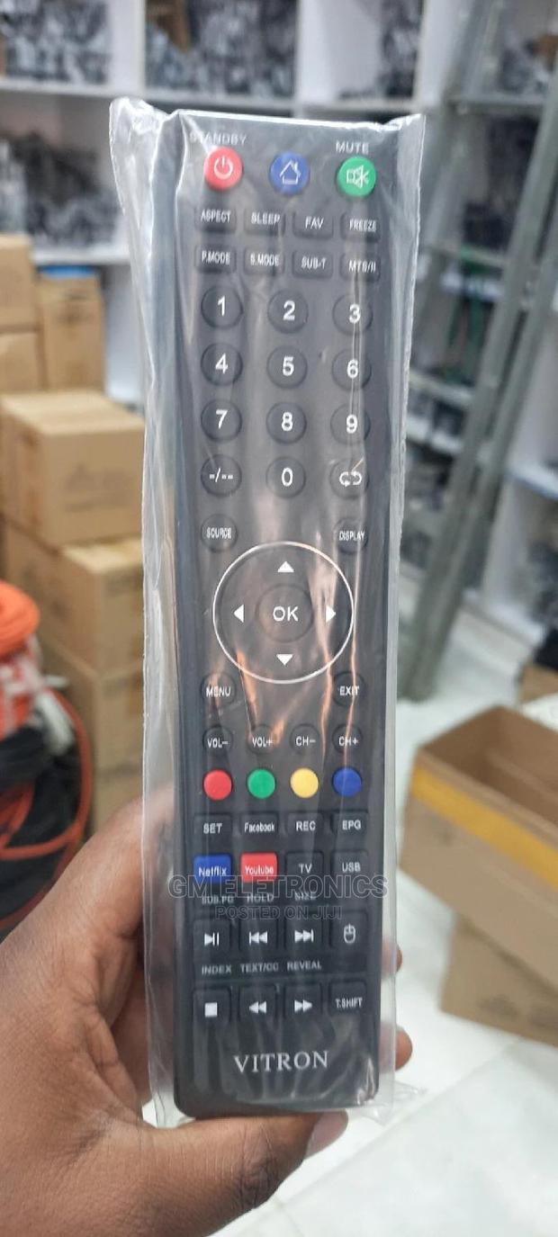 Vitron Nexflix,Youtube,Facebook Replacement Remote. - main view