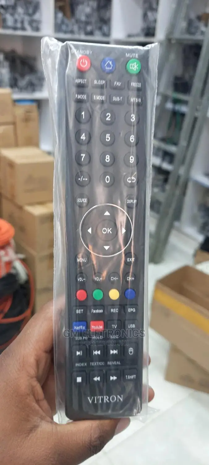 Vitron Nexflix,Youtube,Facebook Replacement Remote.