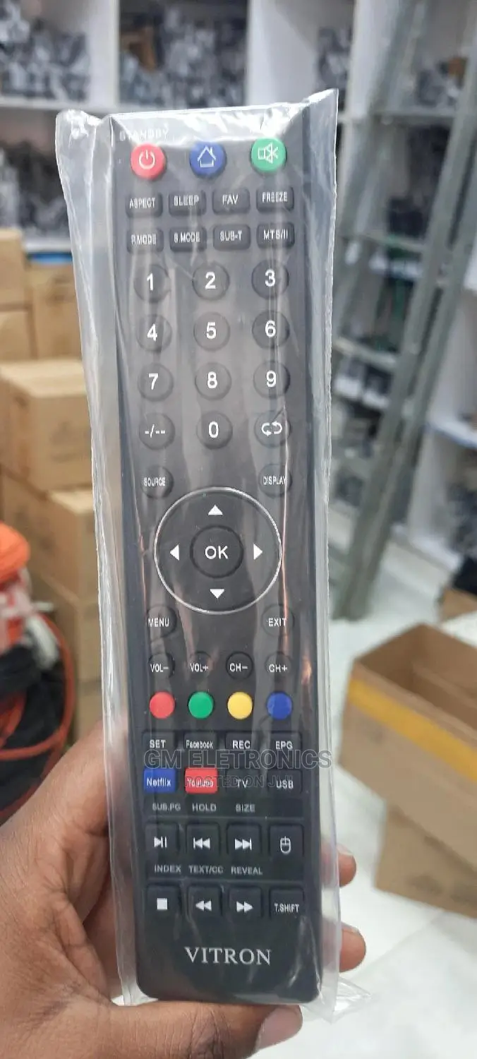 Vitron Nexflix,Youtube,Facebook Replacement Remote.