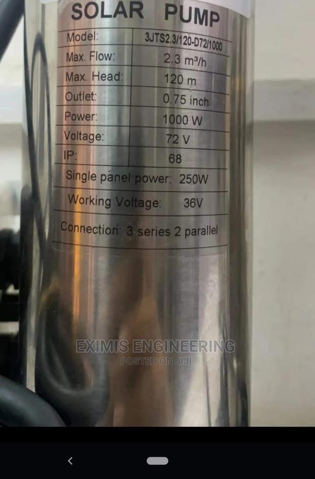Solar Pump 1000watts - thumbnail 2