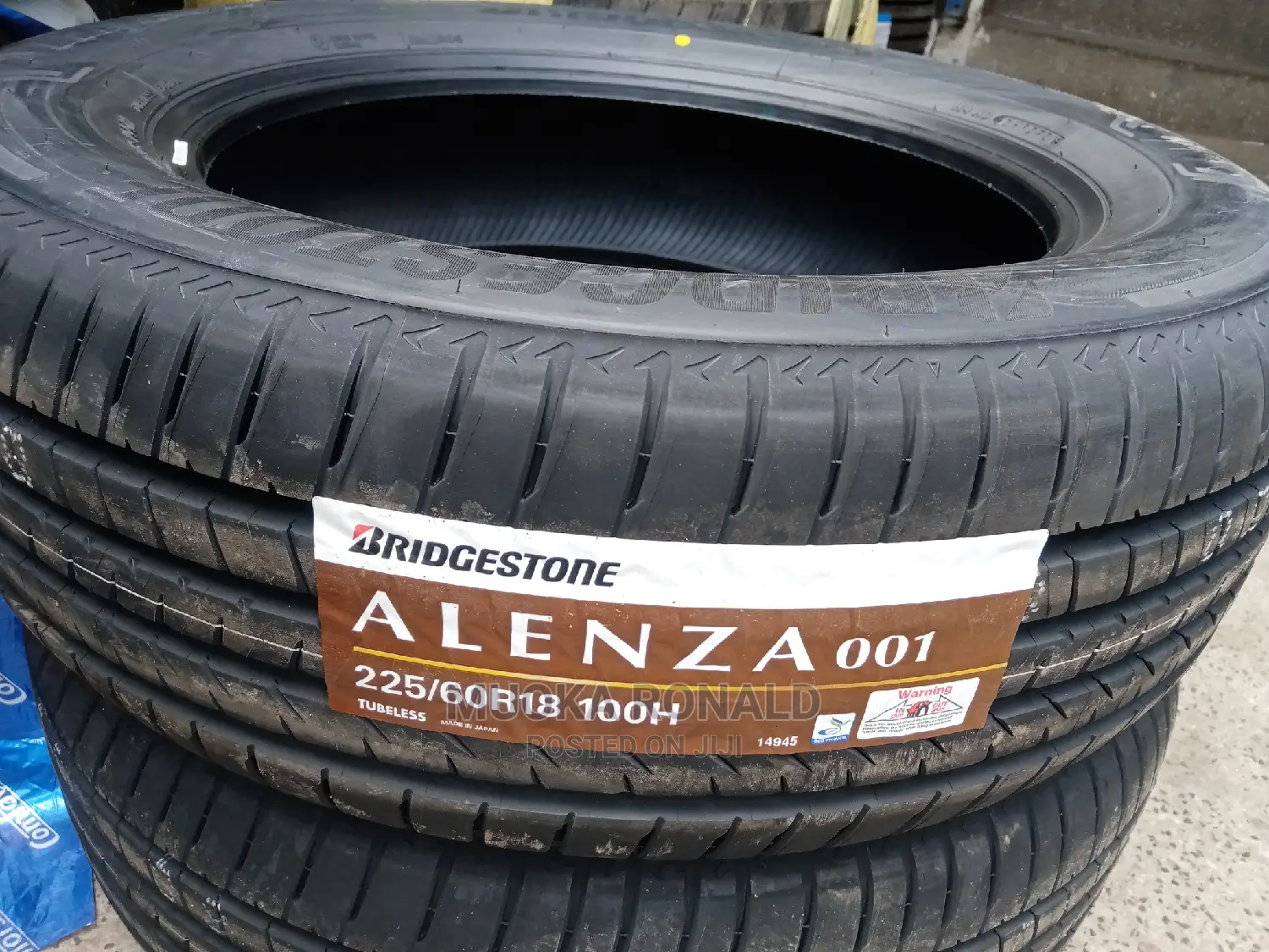 225/60r18 BRIDGESTONE TYRE (ALENZA 001) Made in Japan