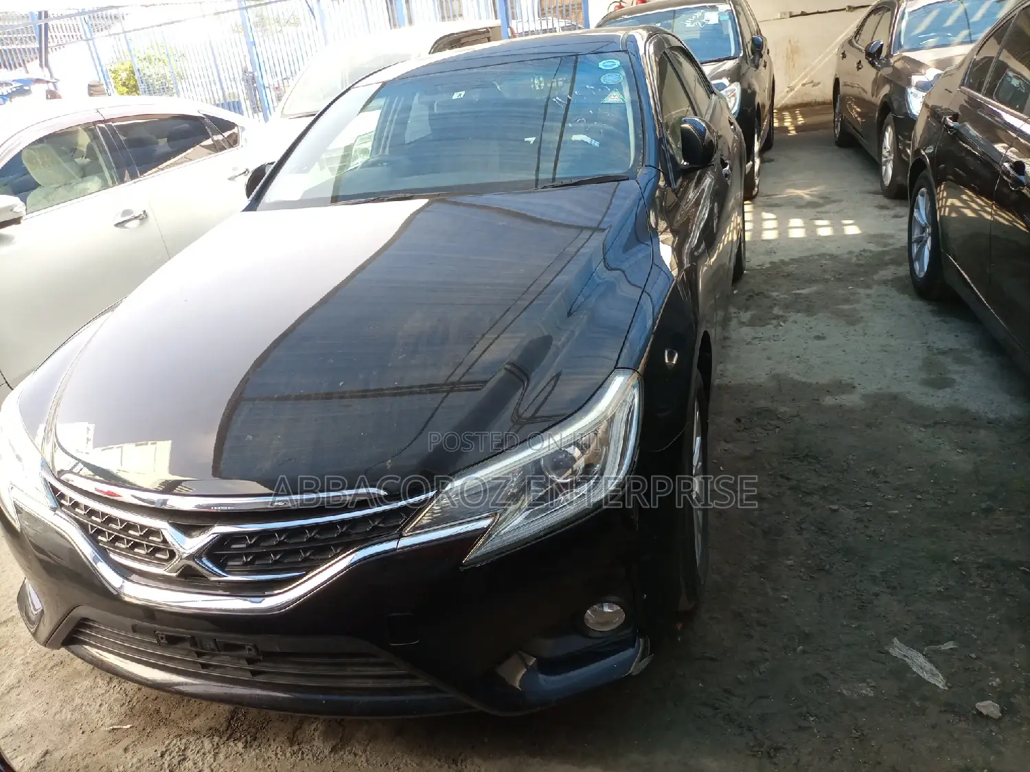 Toyota Mark X 2.5 AWD 2015 Matt Black
