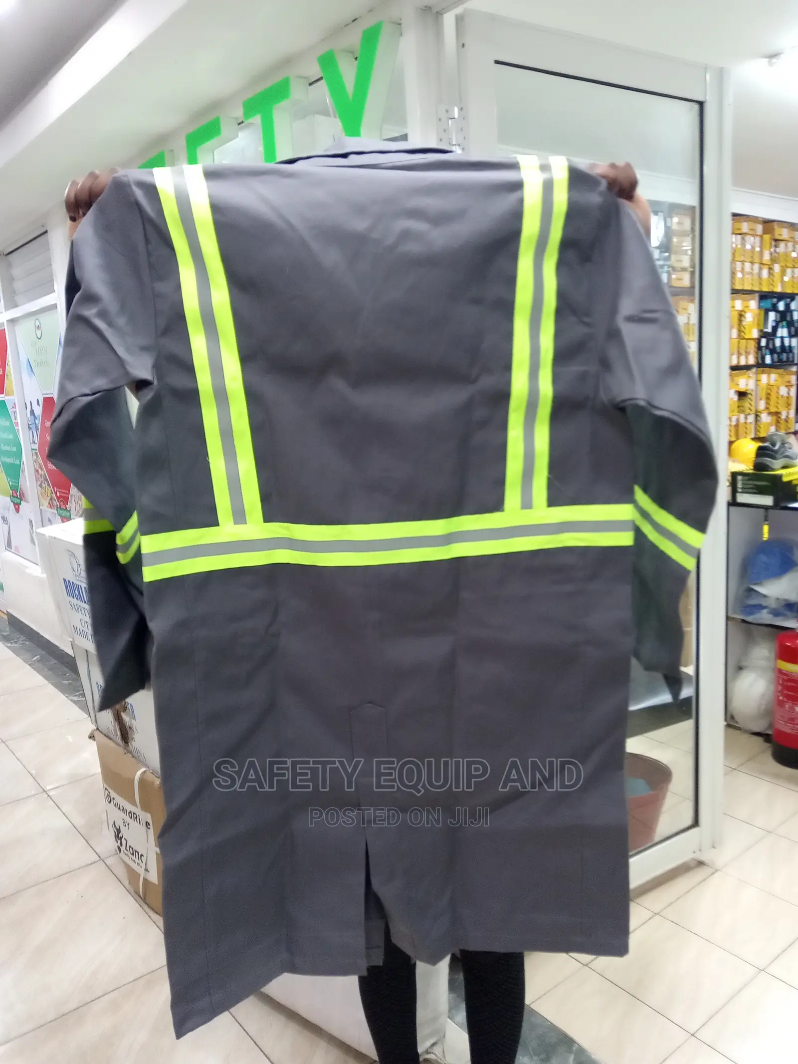 Reflective Slitted Quality Dust Coats
