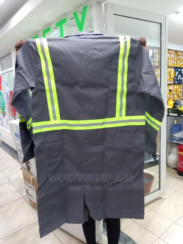 Reflective Slitted Quality Dust Coats - main view