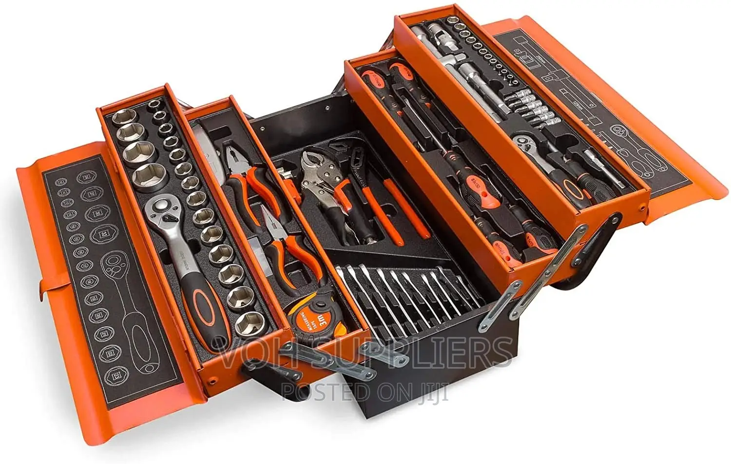 Heavy Duty Toolbox 85pcs