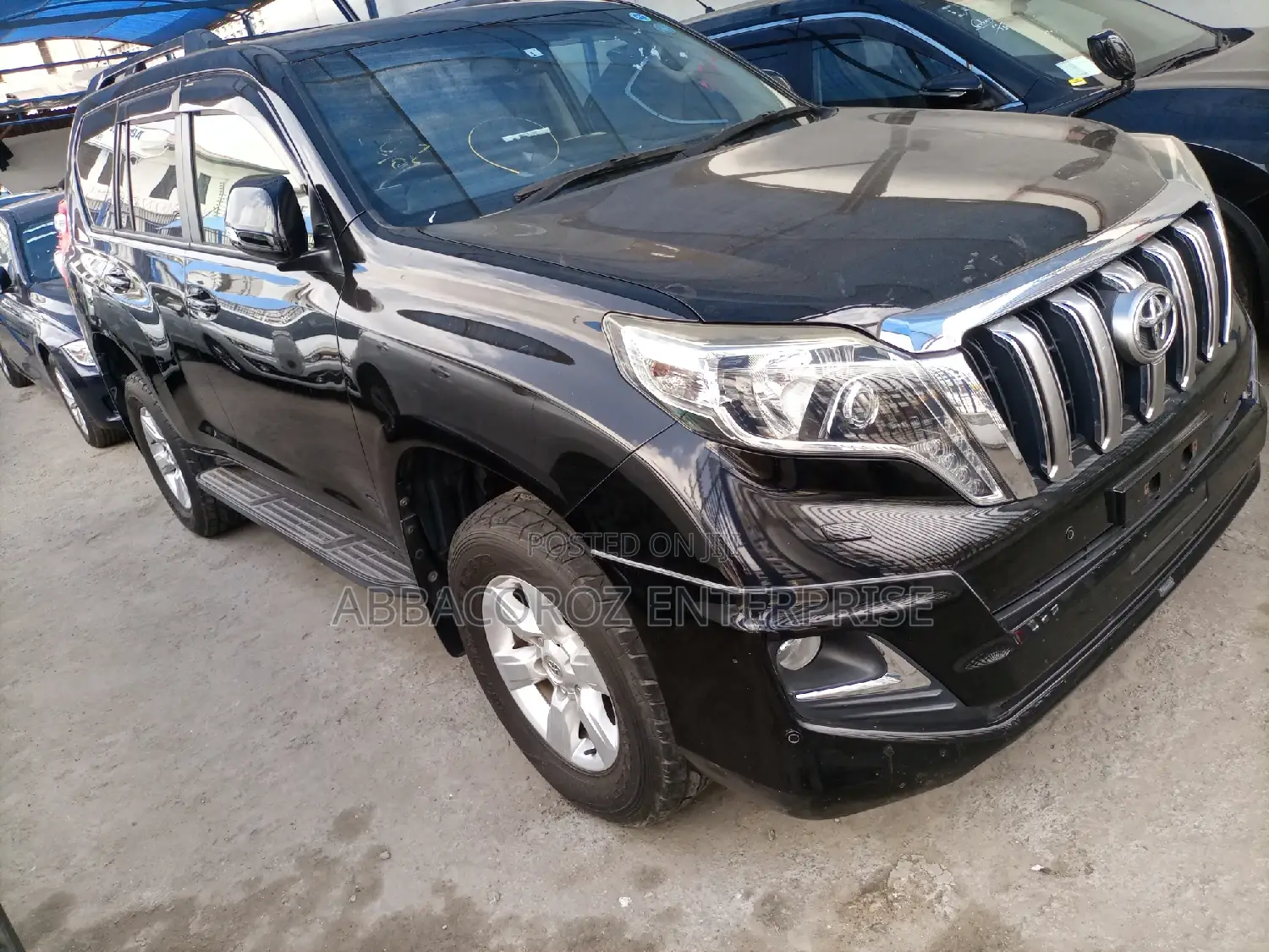 Toyota Land Cruiser Prado 2015 Matt Black