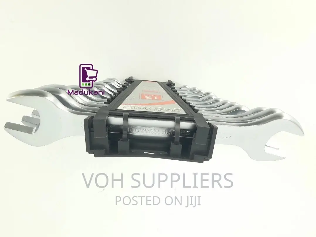 12PCS Double Fixed Spanner Wrench Set