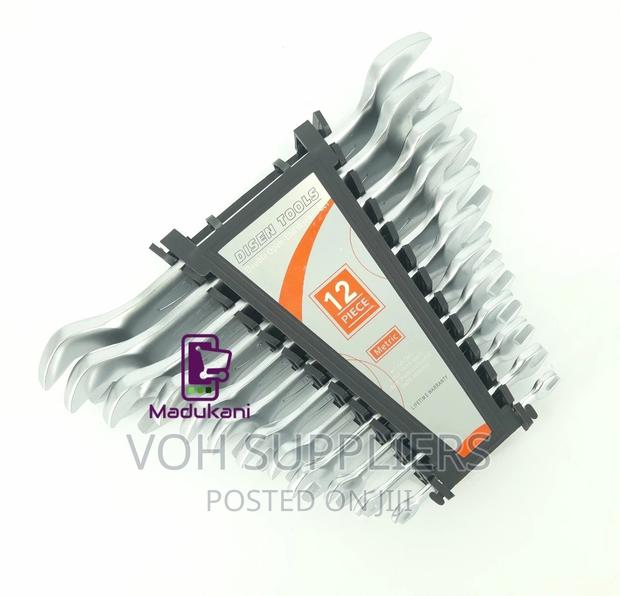 12PCS Double Fixed Spanner Wrench Set - main view