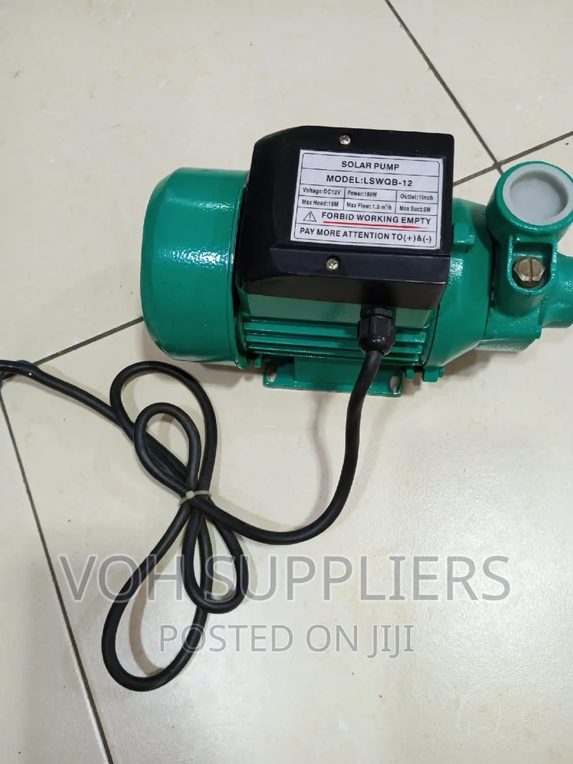 25m/12v Solar Surface Pump
