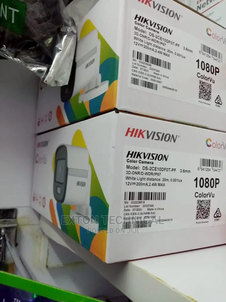 Hikvision 2MP Colorvu Bullet DS-2CE10DFOT-PF 3.6MM