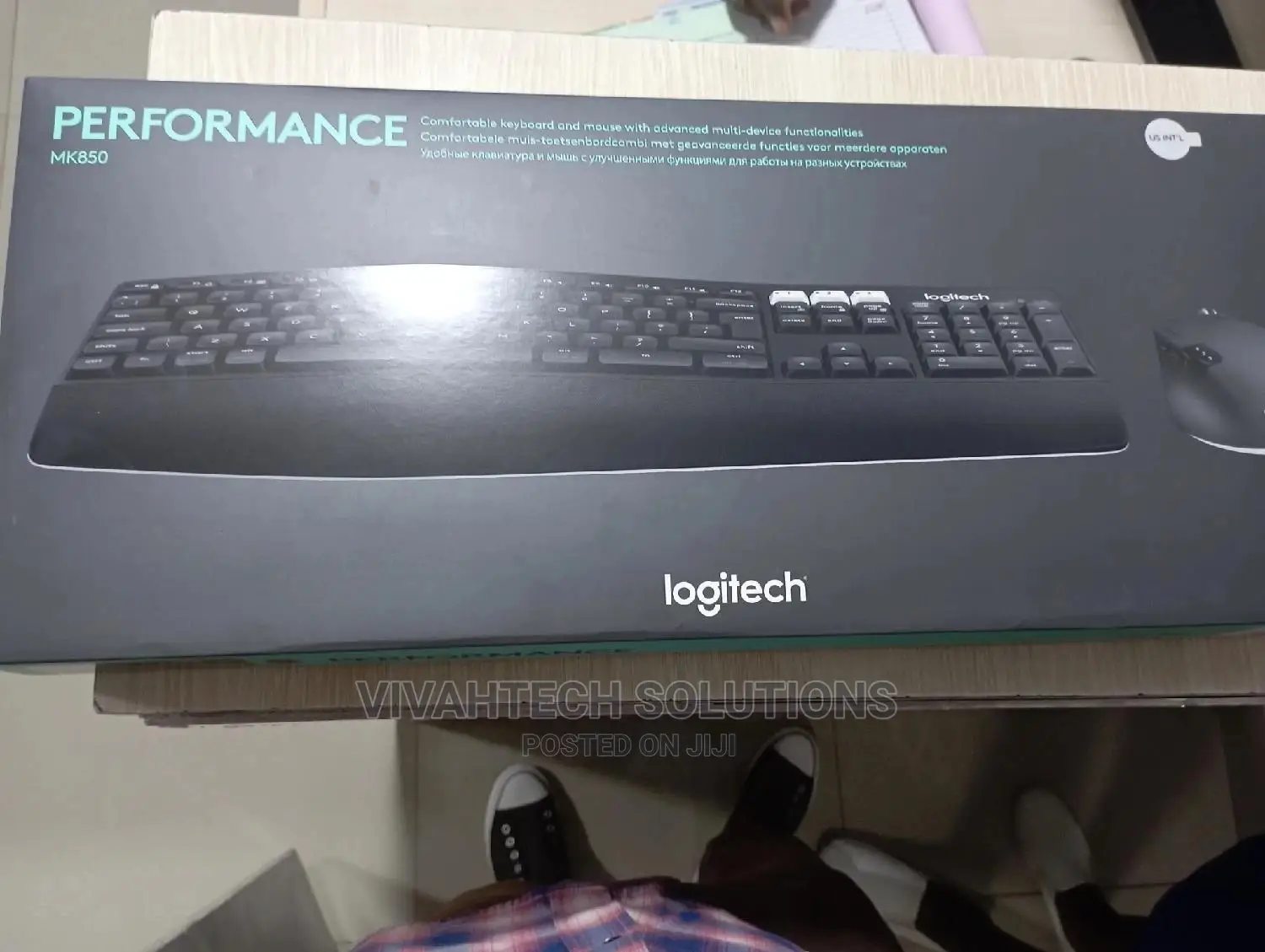 Logitech Wireless Keyboard Mouse Mk850