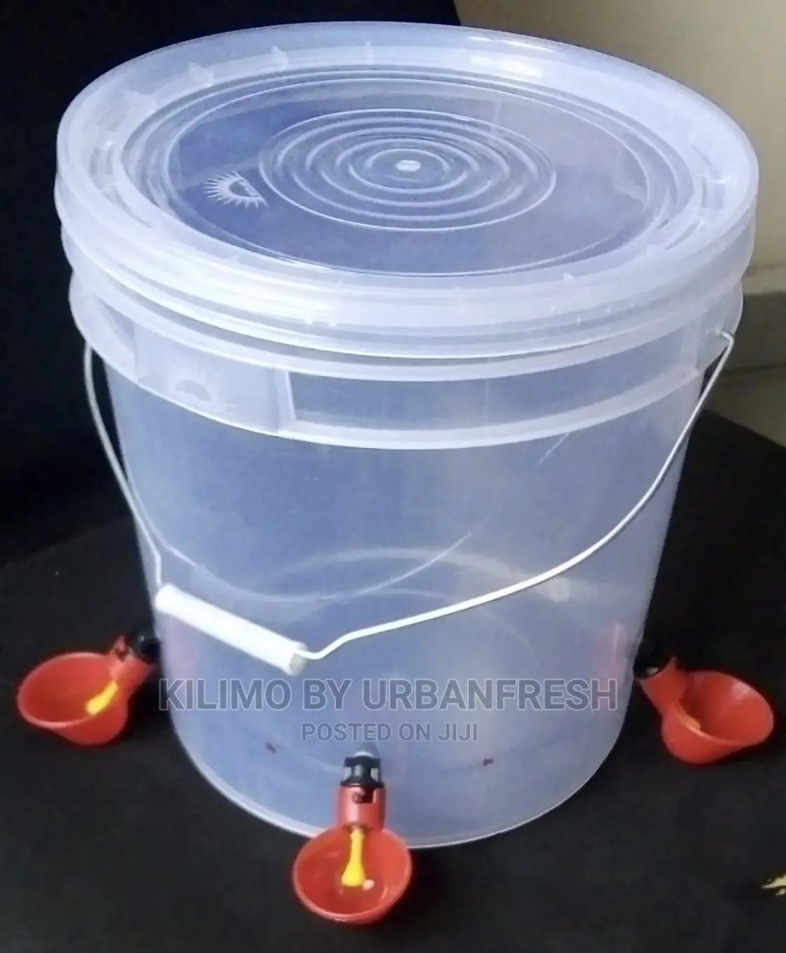 Automatic 20 Litre Chicken Nipple Drinkers Bucket