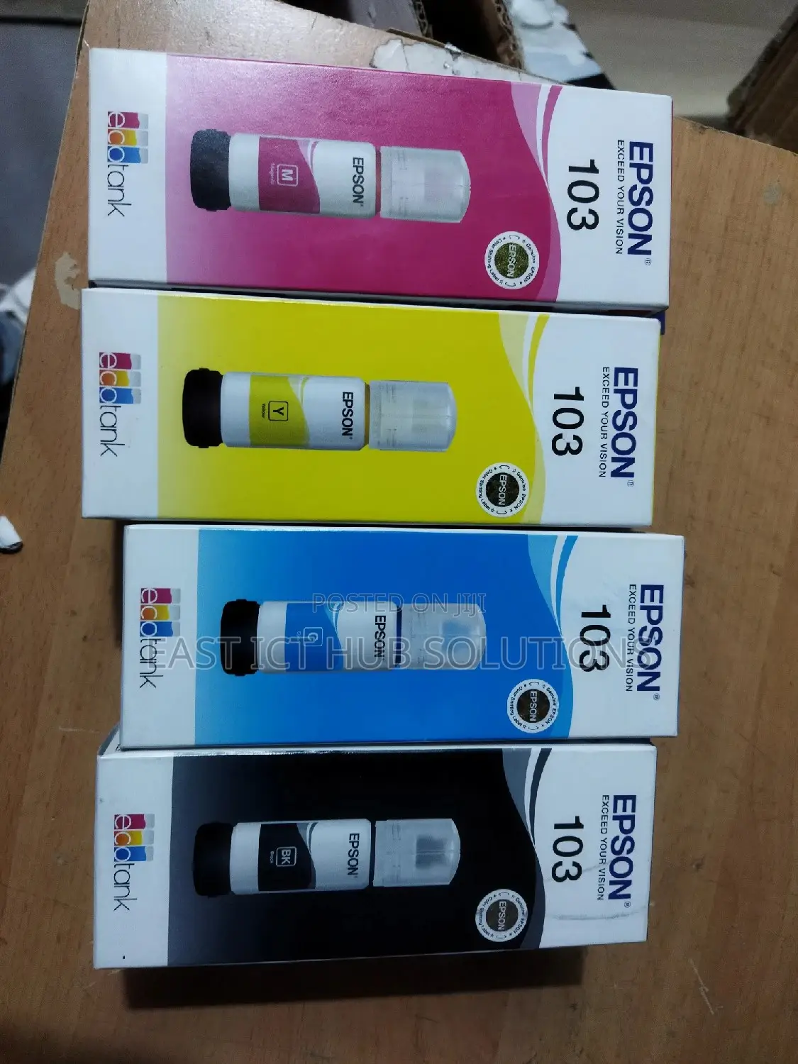 Premium Original Epson 103 Ecotank Inks