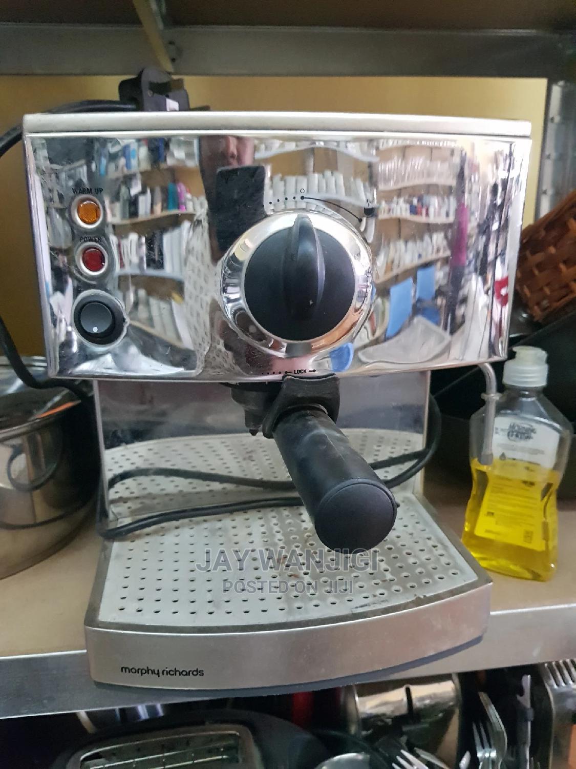 Morphy Richards 47505 Coffee Machine 15 Bars Milk Frother in Nairobi