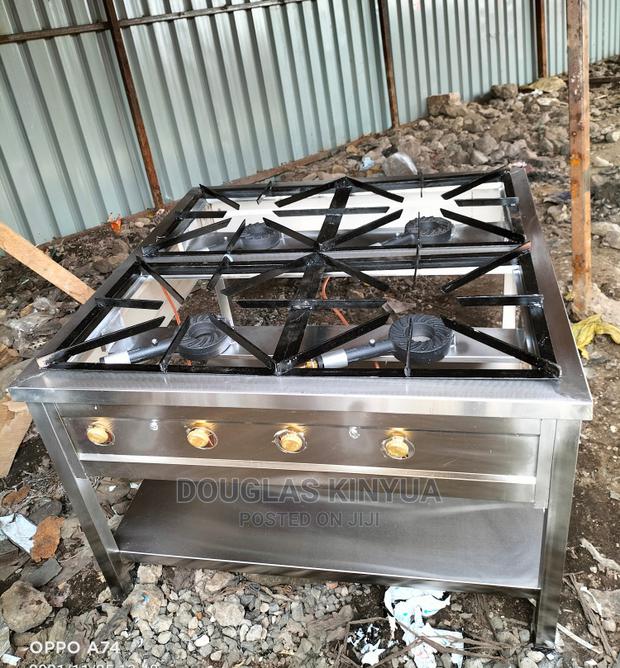 Gas Cooker Four Berners - main view