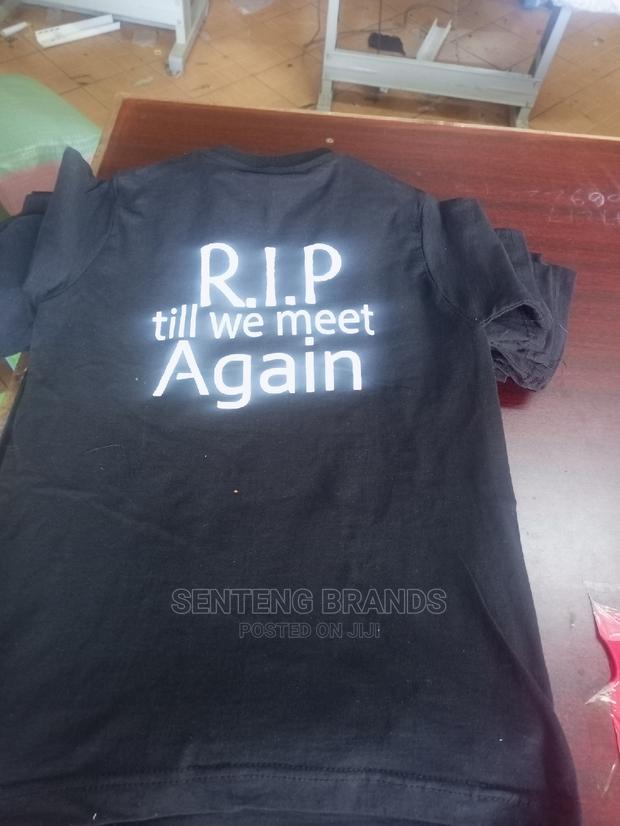 Printed Funeral Cotton T-Shirts - thumbnail 2