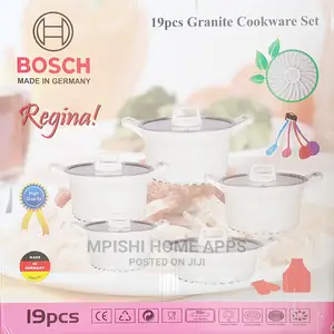 19pcs Bosch Granite Cookware Set