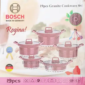 19pcs Bosch Granite Cookware Set
