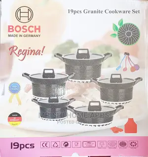 19pcs Bosch Granite Cookware Set