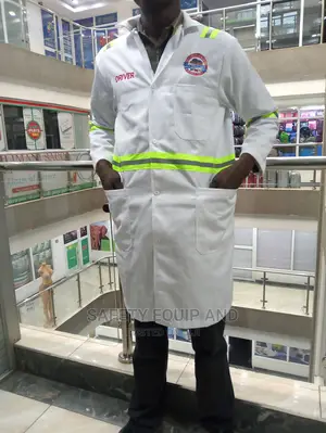 Safety Lab Coats With Reflective Stripes