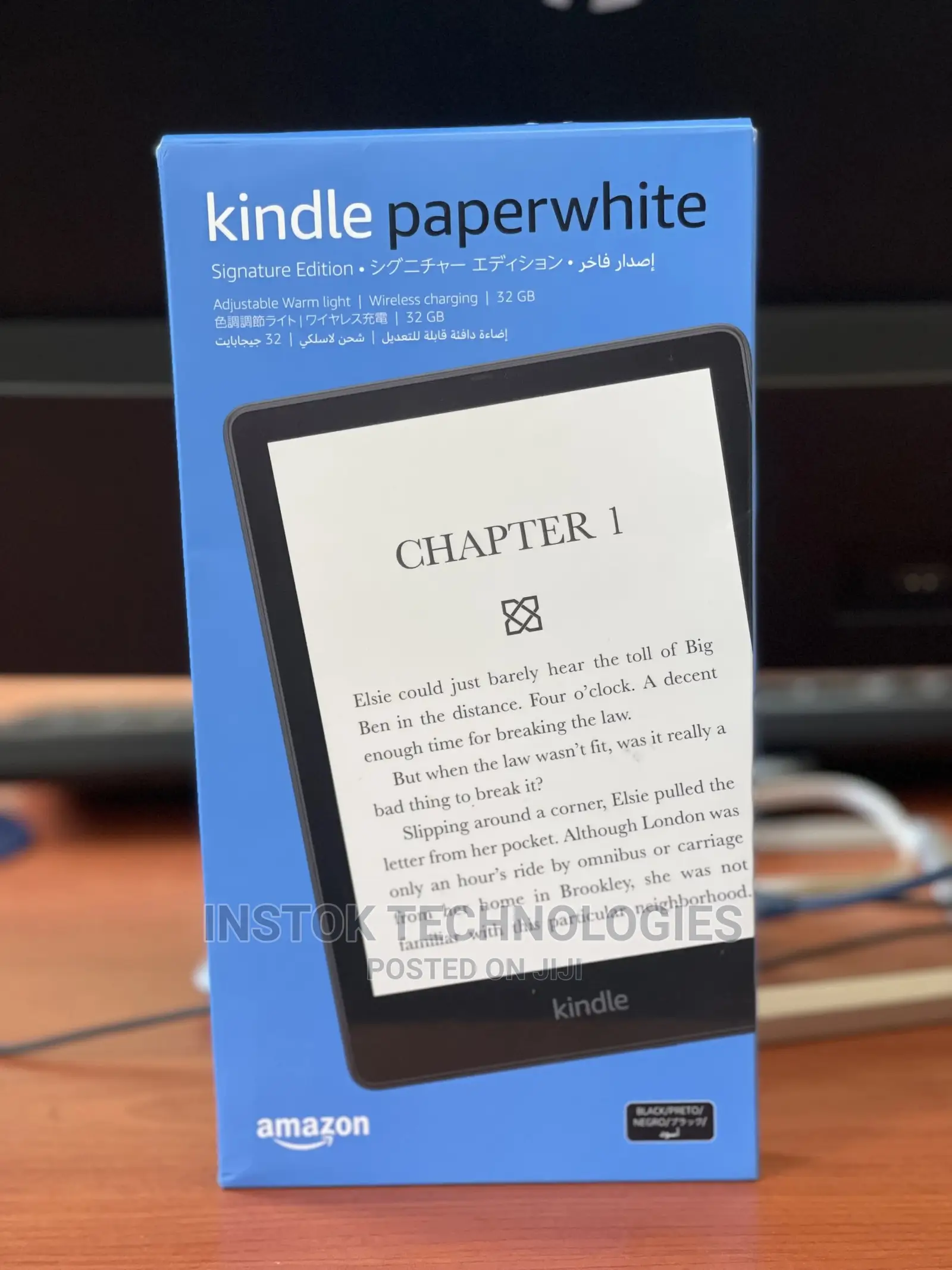 New Amazon Kindle Paperwhite 32 GB Black