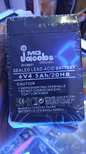 6v 4.5 Ampheres Rechargeable Battery