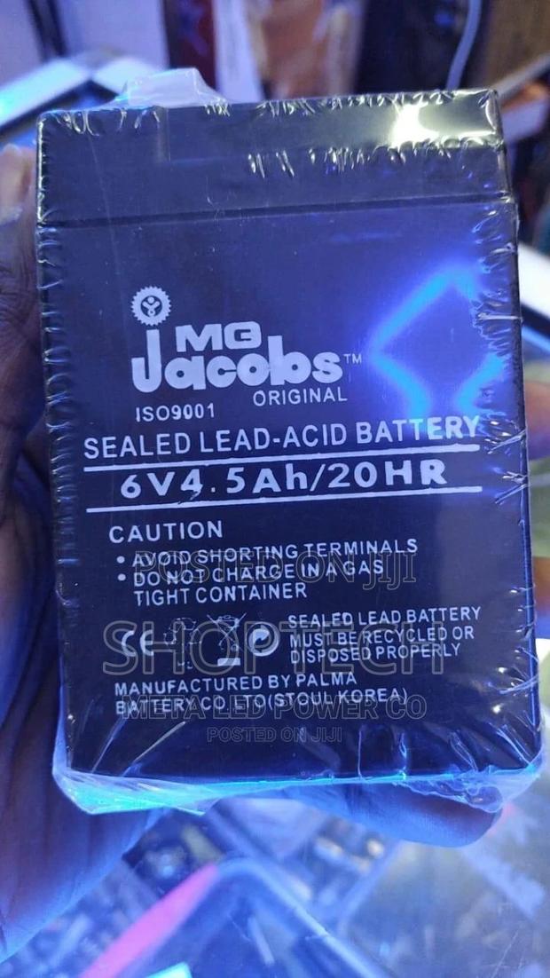 6v 4.5 Ampheres Rechargeable Battery - thumbnail 2