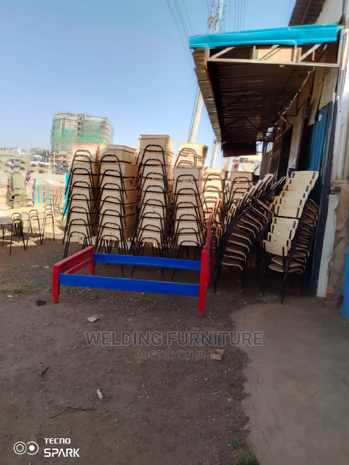 Lockers and Chairs