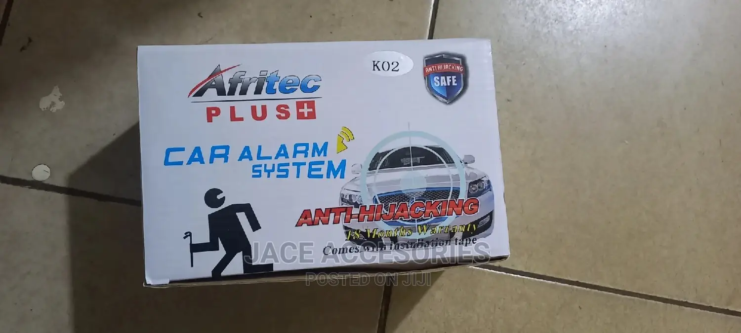 Afritec Car Alarm With 2 Year Warranty