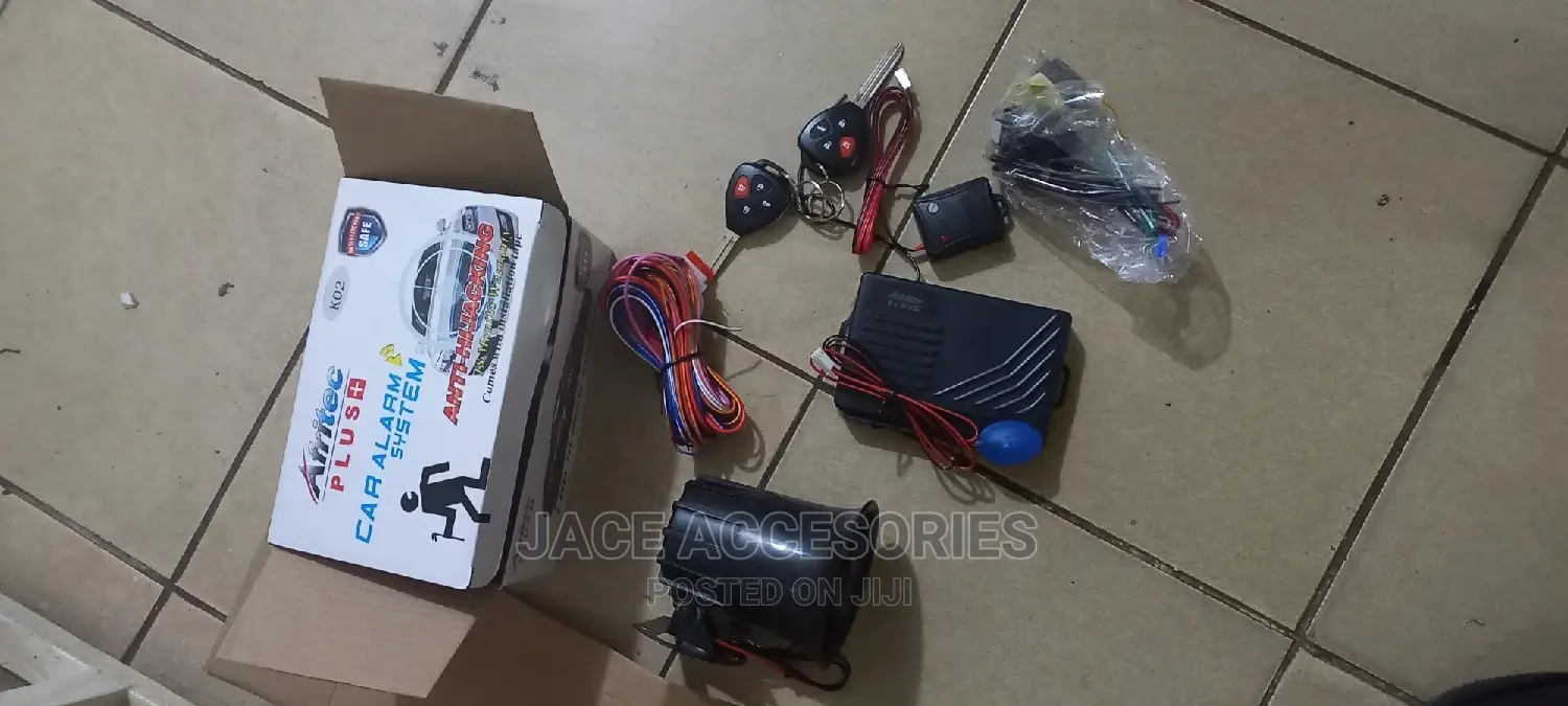 Afritec Car Alarm With 2 Year Warranty