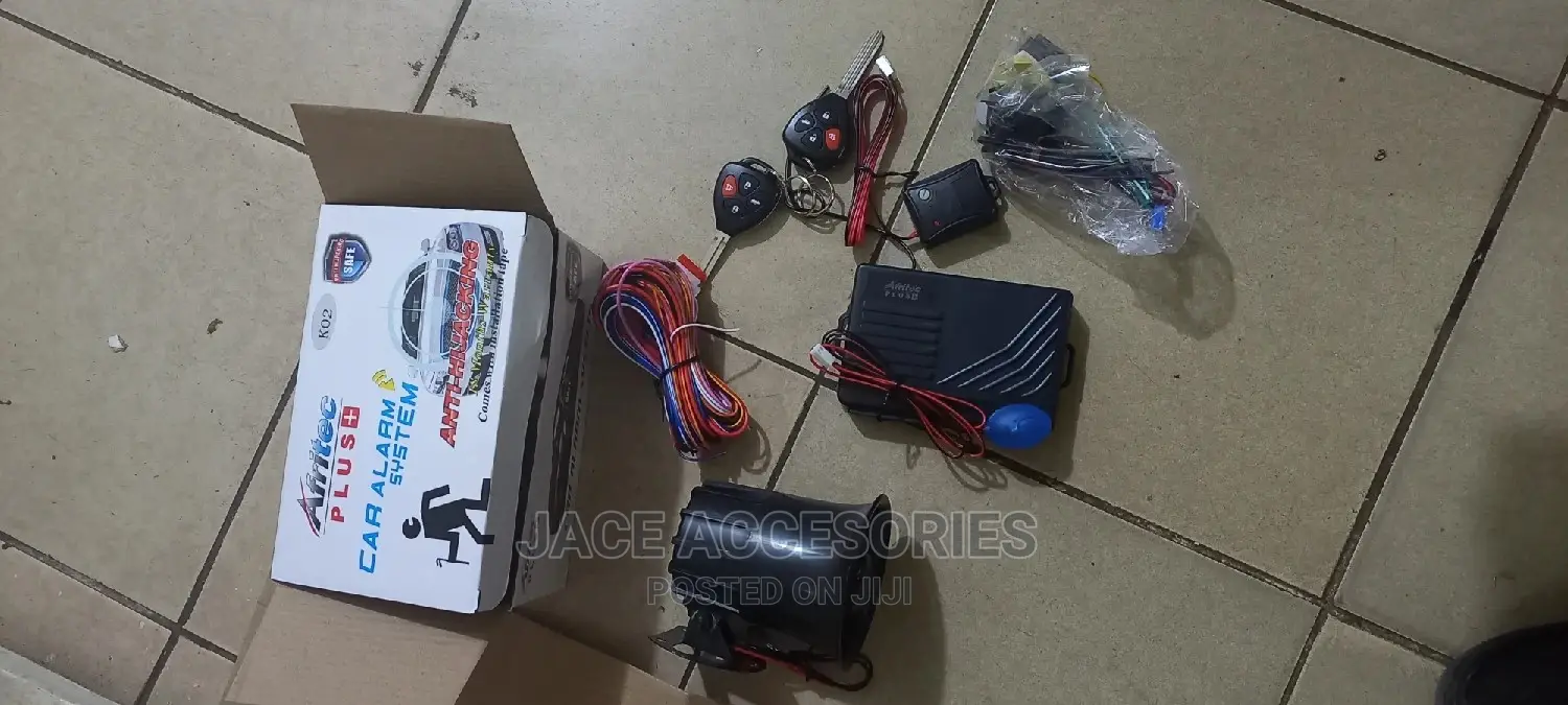 Afritec Car Alarm With 2 Year Warranty
