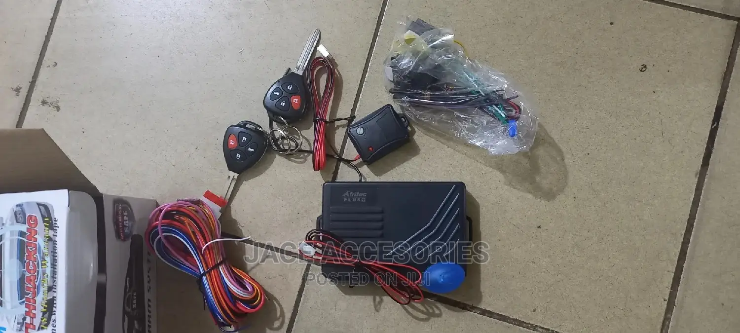 Afritec Car Alarm With 2 Year Warranty
