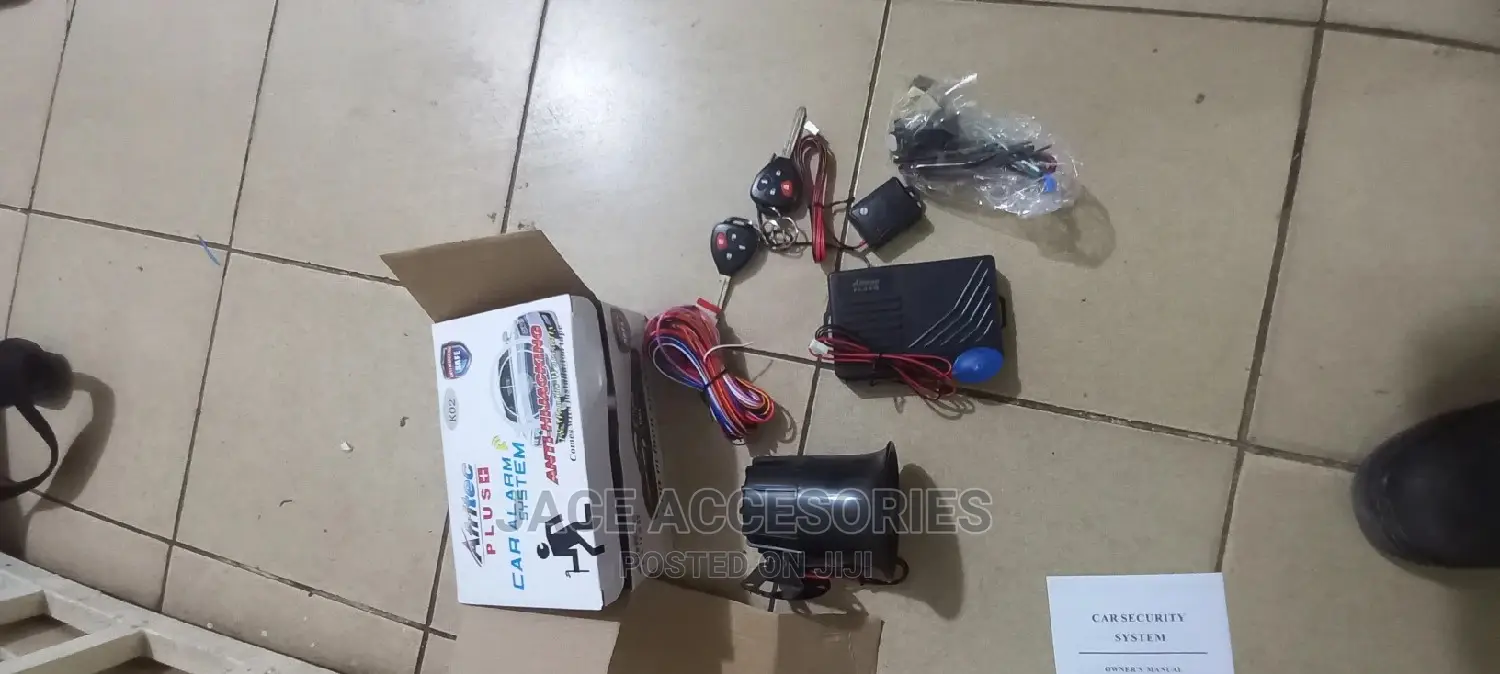 Afritec Car Alarm With 2 Year Warranty