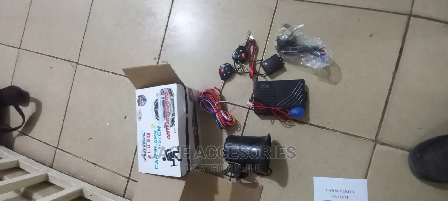 Afritec Car Alarm With 2 Year Warranty