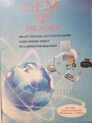 Gem Card Making Sheet. Photopaper - thumbnail 2