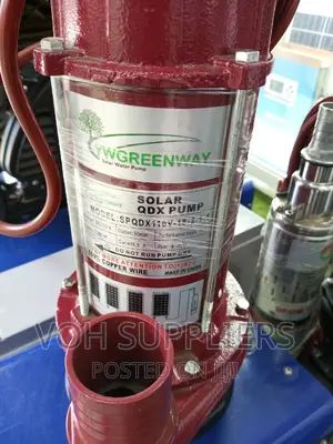 Greenway Water Solar Pump 18m With Float Switch