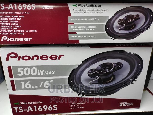 Pioneer 6 Inch 500watts Speakers