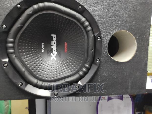 Sony Xplode 1800watts Subwoofer With Cabinet