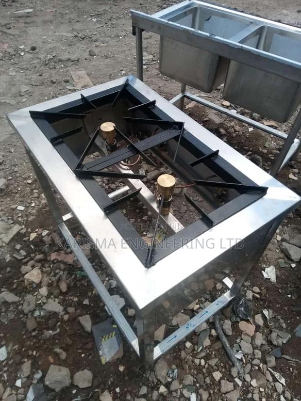 Stainless 2 Burner Gas Cooker
