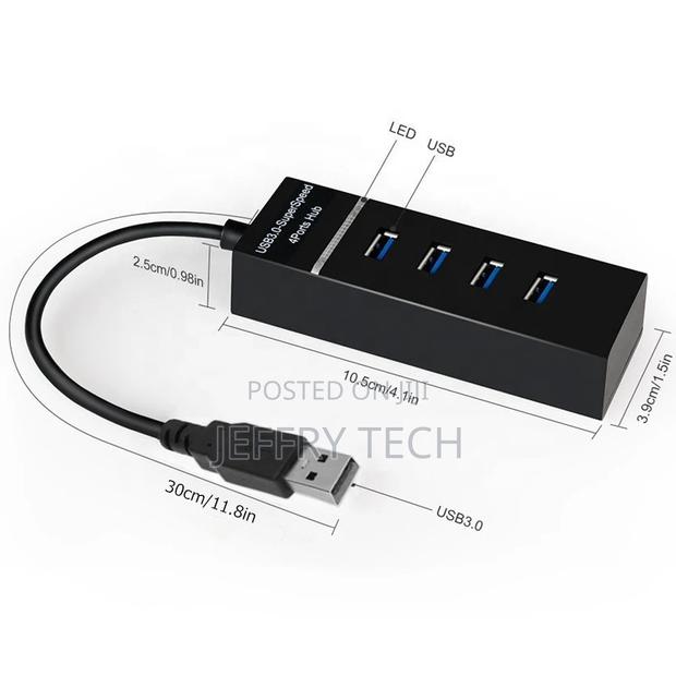 Mulit USB Hub Splitter USB 3.0 Hub 4 Port Ultra Slim Data Hu