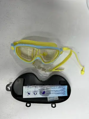 Swimming Goggles Kids  Antifog Yellow