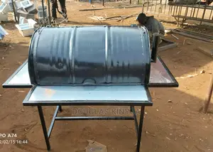 Drum Barbeque Meat Grill