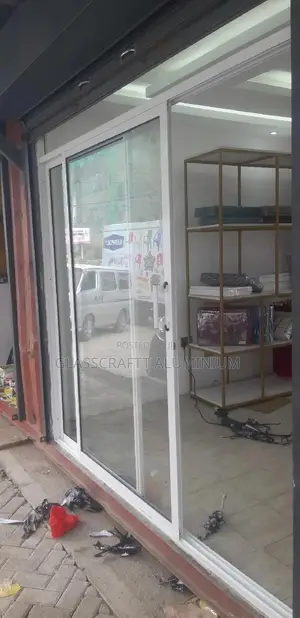 Shop Front Aluminium Sliding Door