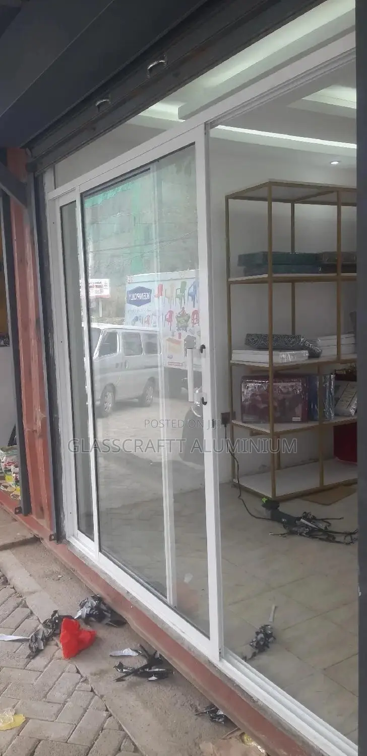 Shop Front Aluminium Sliding Door