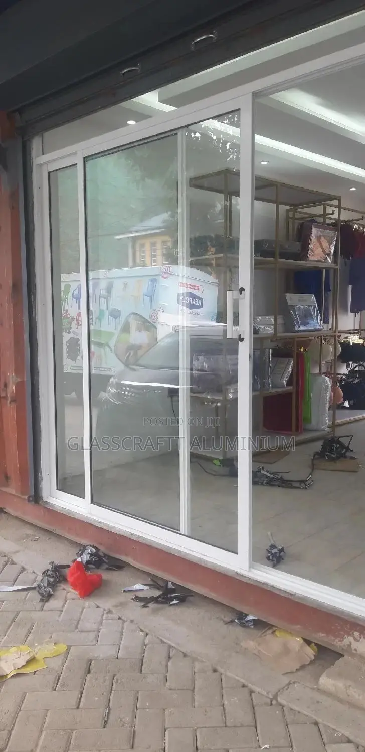 Shop Front Aluminium Sliding Door