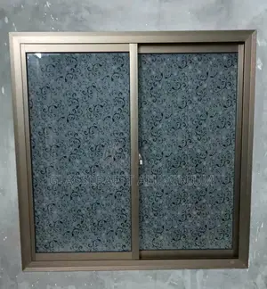Wide Champagne Aluminium Windows