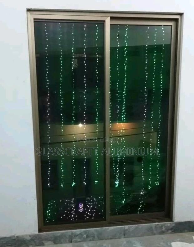 Wide Champagne Aluminium Windows - thumbnail 6