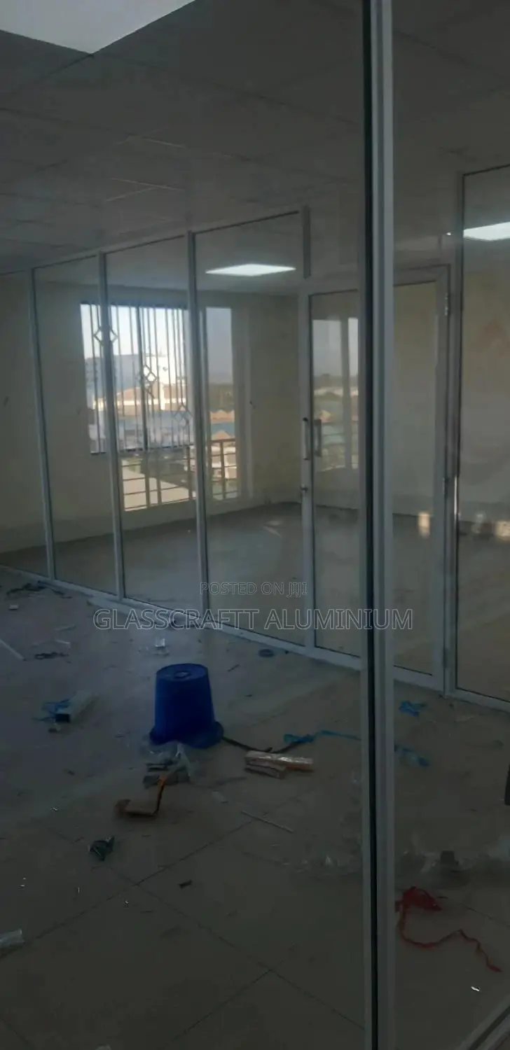Double Glazed Office Partition